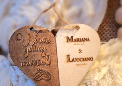 Elegante Einladungskarten aus Holz, personalisierte und kreative Hochzeitseinladungen, umweltfreundliche Wahl